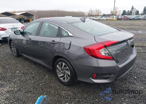2017 Honda Civic Ex from USA, damaged, VIN 2HGFC2F73HH517867
